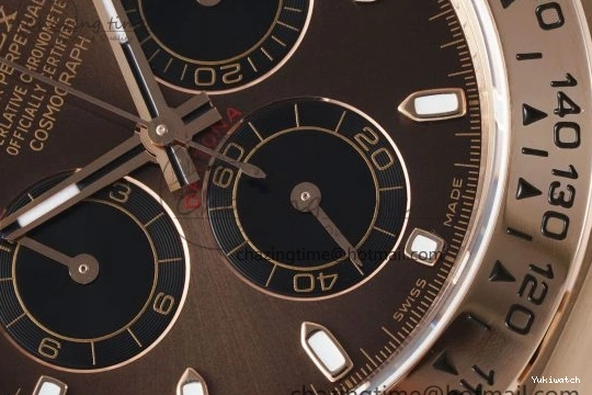 Dial SA4130 Best Edition QF Daytona on 116505 V2 Brown Bracelet RG 1:1 0324